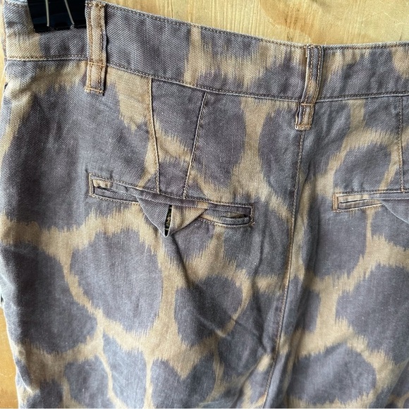 NWT Anthropologie Tamarind Giraffe Trouser Linen Blend Jogger NWT - Picture 8 of 16